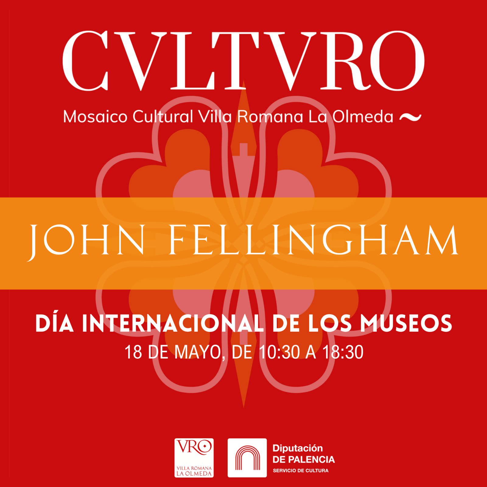 El 18 de mayo será el Día de Los Museos en La Olmeda, con John Fellingham y 'Música en la Villa'.