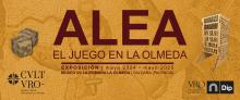 a partir del 1 de mayo en la vitrina cero del museo de la olmeda la exposición "Alea" sobre los juegos de azar en época romana